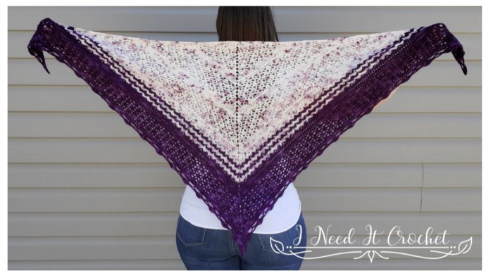 Create a Stunning DIY Crochet Milestones Shawl With This Free Pattern Create a Stunning DIY Crochet Milestones Shawl With This Free Pattern