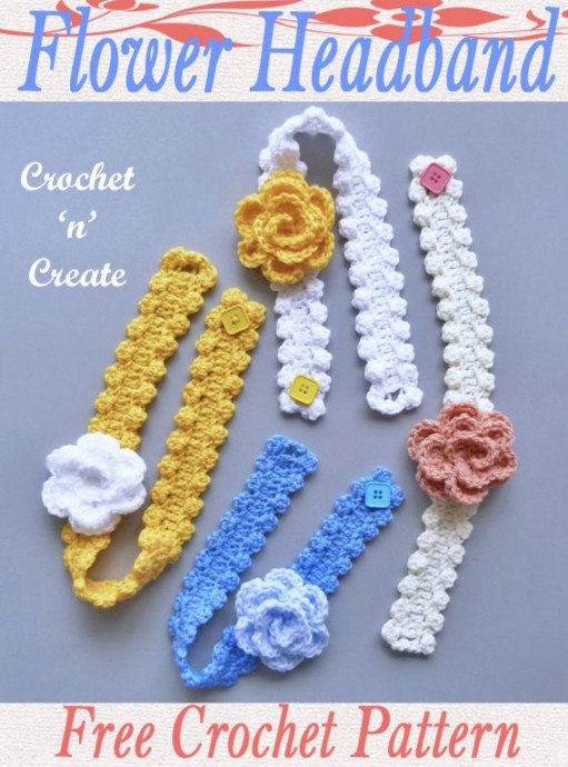 Create a Beautiful Crochet Headband for All Ages with Appliques and Easy Stitch Techniques Create a Beautiful Crochet Headband for All Ages with Appliques and Easy Stitch Techniques