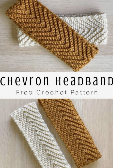 Crochet a Chevron Headband