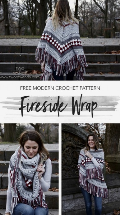 Create Your Own Luxurious Fireside Wrap: A Crocheting Tutorial Create Your Own Luxurious Fireside Wrap: A Crocheting Tutorial