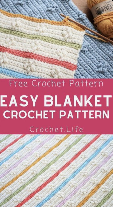 Easy Crochet Blanket