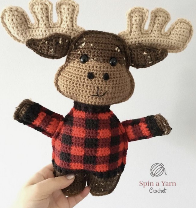 Create a Charming Moose Amigurumi Toy for Kids This Winter Create a Charming Moose Amigurumi Toy for Kids This Winter