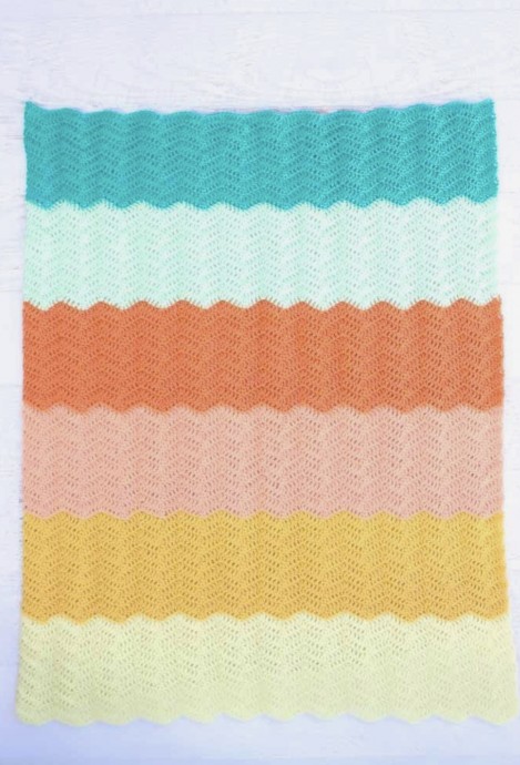 Make a Gender Neutral Crochet Baby Blanket