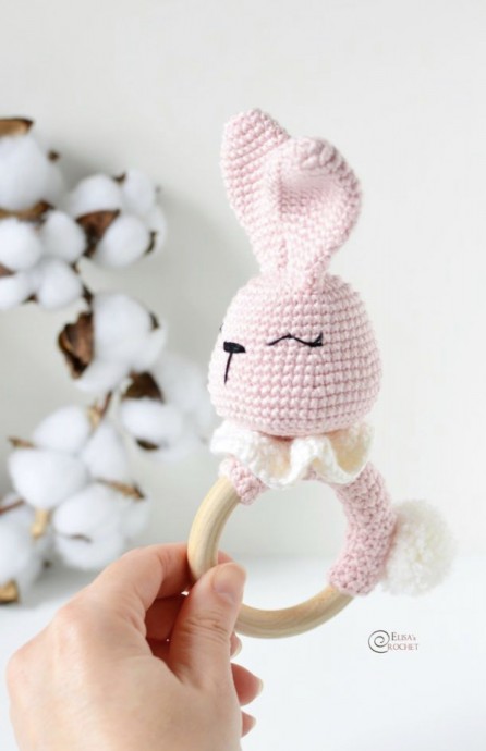 Bunny Teething Ring