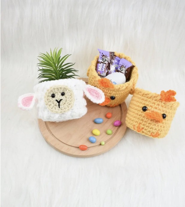 Create Adorable Mini Easter Baskets with Easy Crochet Tutorial Create Adorable Mini Easter Baskets with Easy Crochet Tutorial