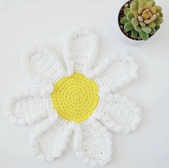 Daisy Plant Coaster