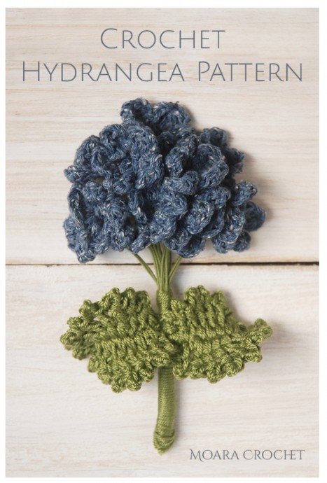 DIY Crochet Hydrangea