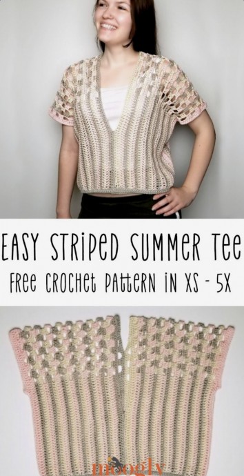Easy Striped Summer Tee