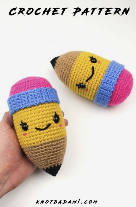 Cute Pencil Amigurumi