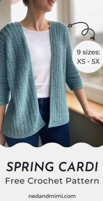 Spring Buds Cardigan