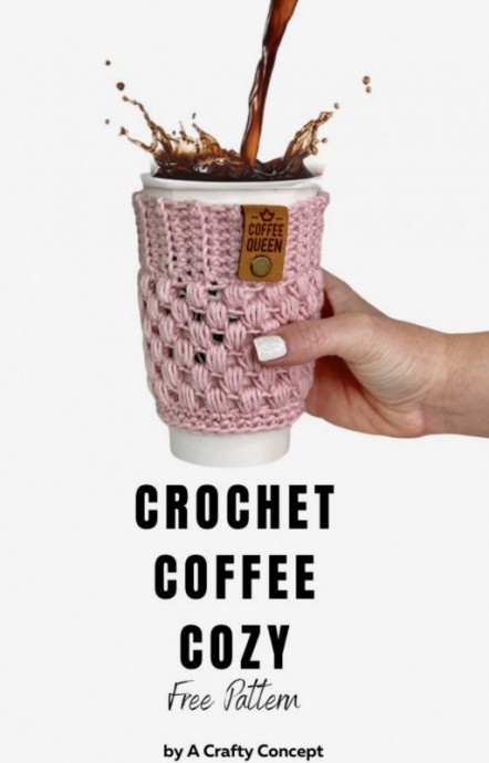 Easy Crochet Cup Cozy