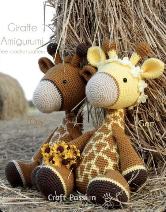 Cute Giraffe Amigurumi