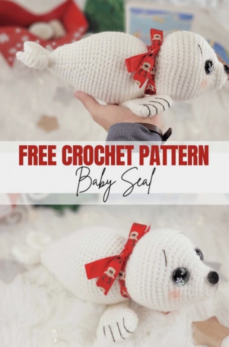 Create an Adorable Amigurumi Seal: The Perfect Crochet Toy for Christmas Celebrations Create an Adorable Amigurumi Seal: The Perfect Crochet Toy for Christmas Celebrations