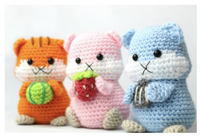 Cute Hamster Amigurumi