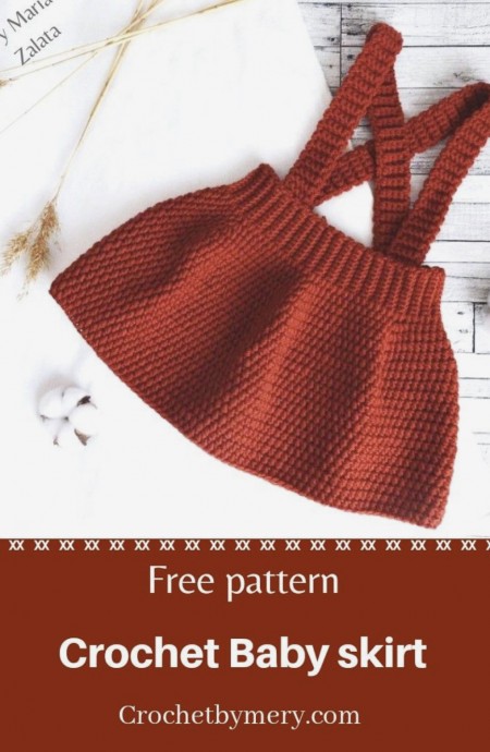 Easy Crochet Skirt for Baby