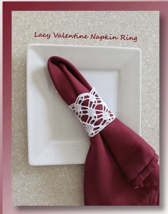 Create Stunning Lacy Valentine Napkin Rings to Enhance Your Valentine's Day Dinner Table Create Stunning Lacy Valentine Napkin Rings to Enhance Your Valentine's Day Dinner Table