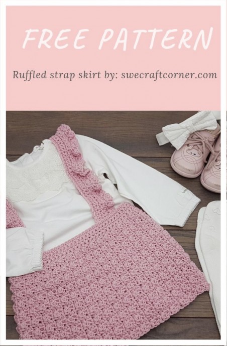 Create an Adorably Cute Ruffled Strap Skirt for Baby Girls with This Free Tutorial Create an Adorably Cute Ruffled Strap Skirt for Baby Girls with This Free Tutorial