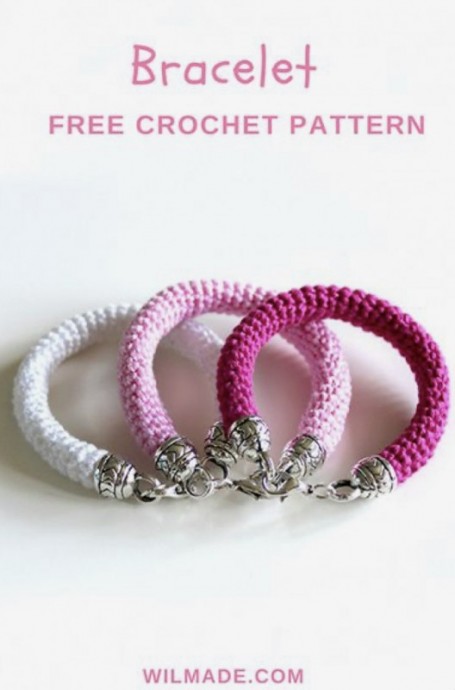 DIY Crochet Bracelet