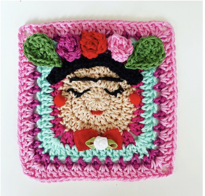 Beautiful Frida Granny Square