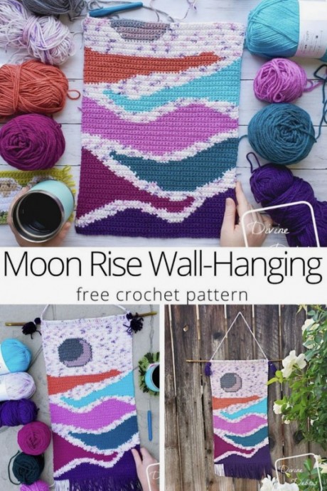 Make It Fancy With the Moon Rise Wall-Hanging