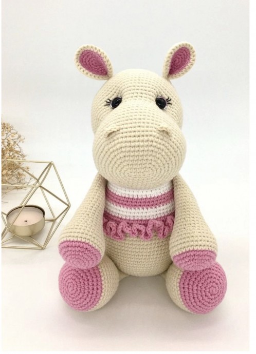 Cute Hippo Amigurumi