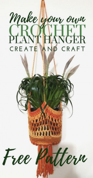 Easy Crochet Hanging Basket – FREE CROCHET PATTERN — Craftorator