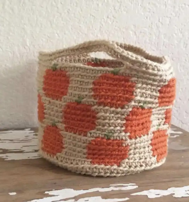 Make a Pumpkin Basket