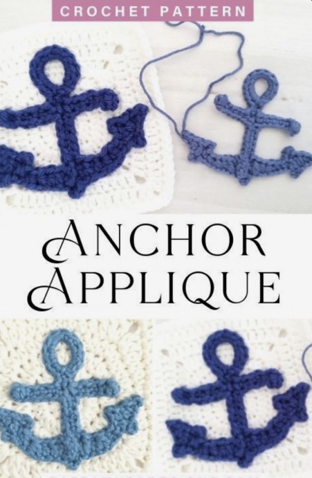 Crochet an Anchor Applique