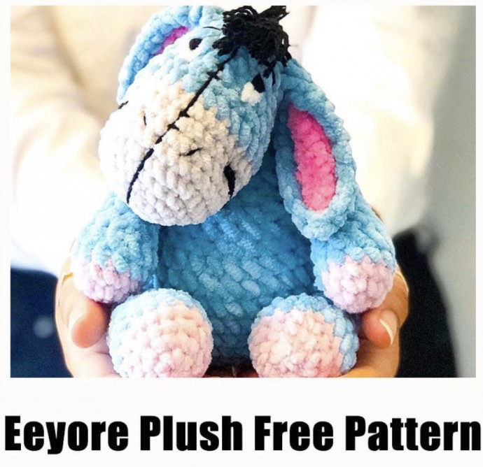 Crochet Eeyore Plush
