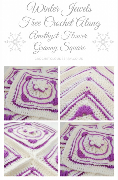Create Stunning Amethyst Flower Granny Squares with This Simple Guide Create Stunning Amethyst Flower Granny Squares with This Simple Guide