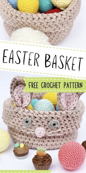 Crochet Easter Basket