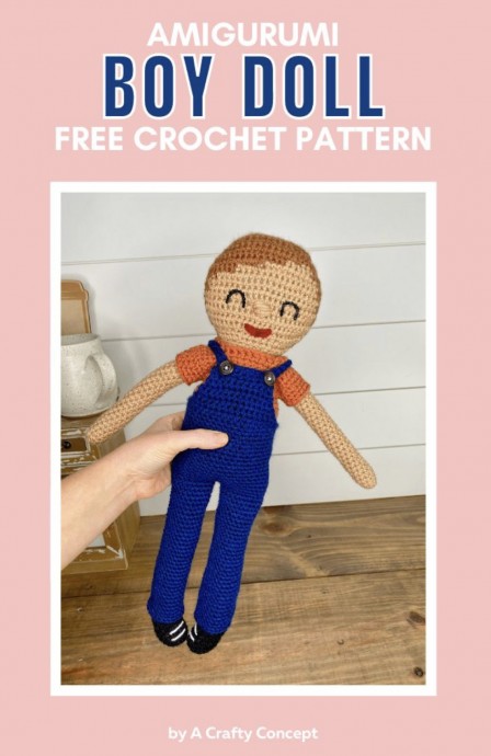 Easy Crochet Boy Doll