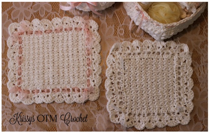 Vintage Inspired Washcloth