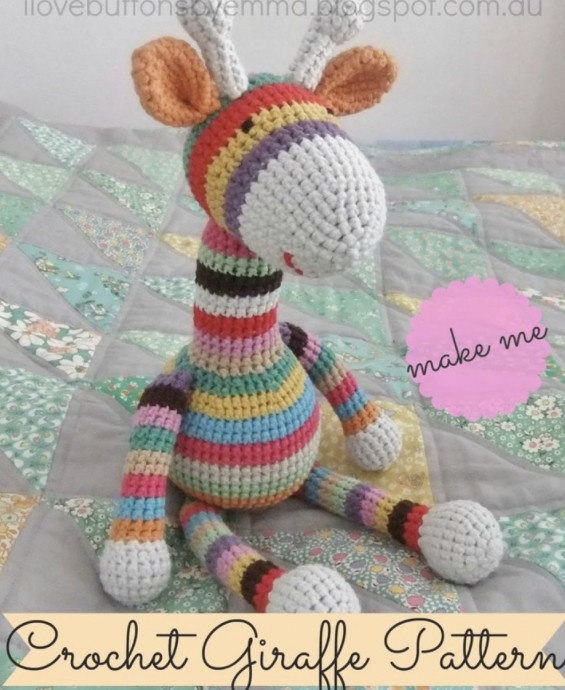 Crochet The Stripy Giraffe