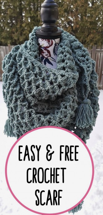 Create Your Own Beautiful Crochet Rose Petals Scarf with This Easy Pattern Create Your Own Beautiful Crochet Rose Petals Scarf with This Easy Pattern