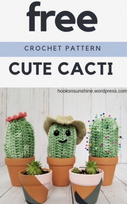 Cute Little Cactus Pincushion Cute Little Cactus Pincushion