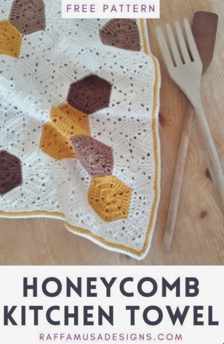 Make a Honeycomb Kitchen Towel