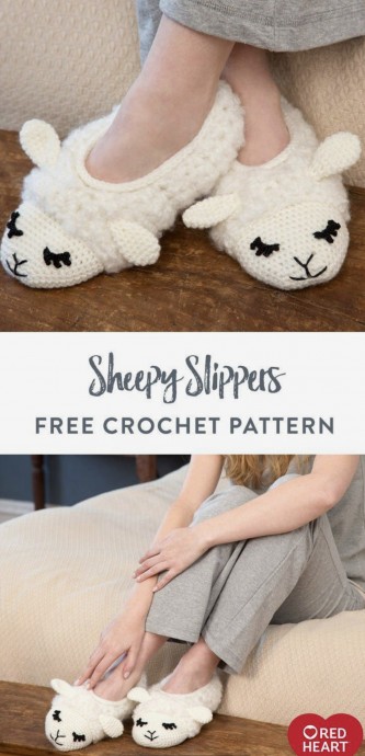 Create Adorable and Easy Crochet Sleeping Slippers - Perfect for Beginners Create Adorable and Easy Crochet Sleeping Slippers - Perfect for Beginners
