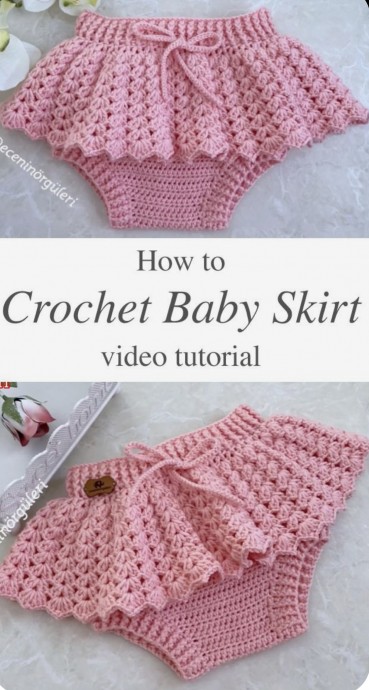 Crochet a Baby Skirt
