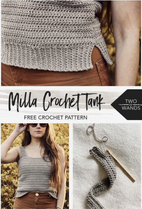 Milla Crochet Tank