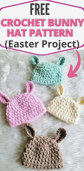 Create an Adorable Bunny Hat for Easter: A Fun Crochet Project for Children Create an Adorable Bunny Hat for Easter: A Fun Crochet Project for Children