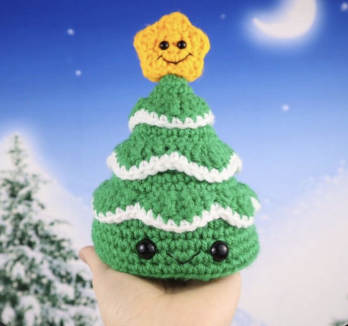 Make a Christmas Tree Amigurumi