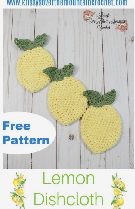 Create Your Own Beautiful Lemon Dishcloth with Our Easy Crochet Pattern Create Your Own Beautiful Lemon Dishcloth with Our Easy Crochet Pattern