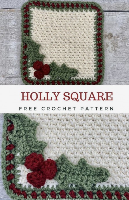 Lovely Holly Square