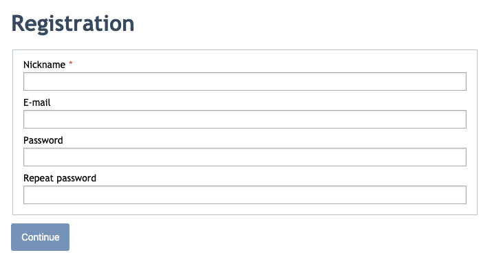 How to register on the website / create account How to register on the website / create account