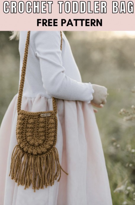 Make a Simple Crochet Toddler Purse