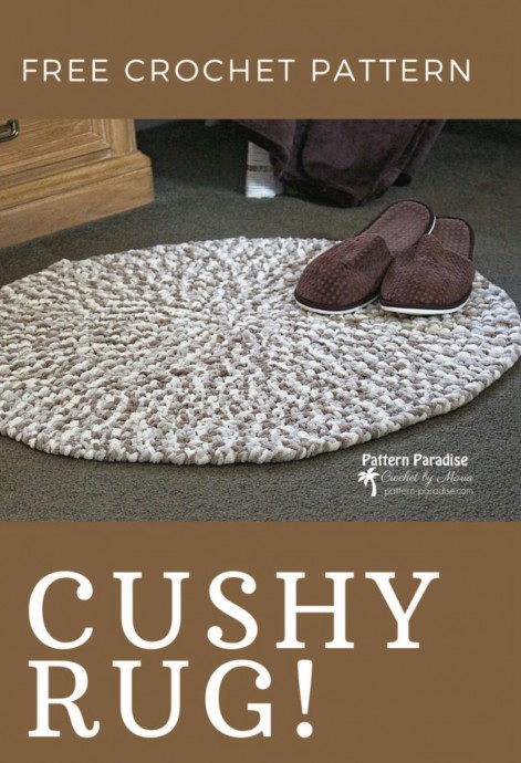 Create Your Own Royal Cushy Crochet Rug with This Free Tutorial Create Your Own Royal Cushy Crochet Rug with This Free Tutorial