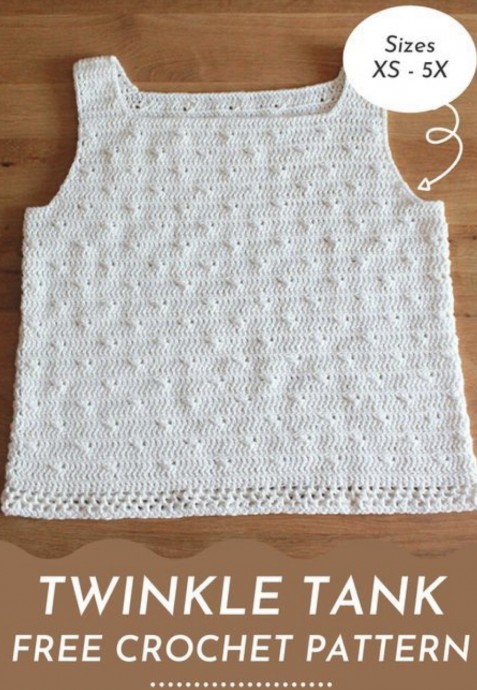 Create Adorable Matching Twinkle Tank Tops for You and Your Little Girl with Our Free Crochet Pattern Create Adorable Matching Twinkle Tank Tops for You and Your Little Girl with Our Free Crochet Pattern