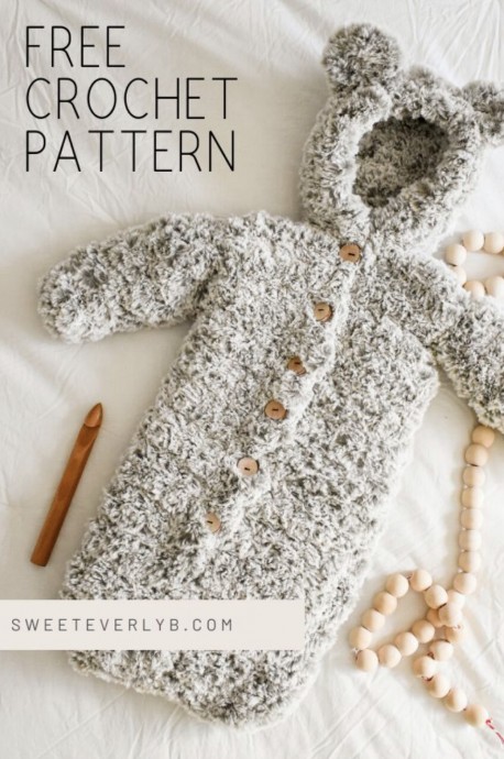 Cozy Crochet Baby Bunting