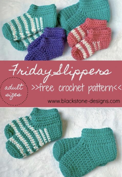 Make Friday Slippers for Adults
